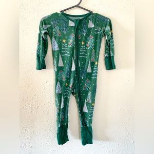 Little Sleepies Christmas Trees Footies